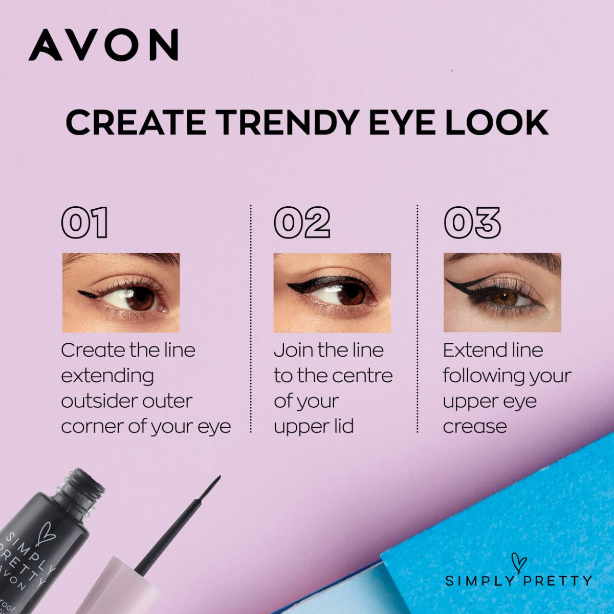 Avon Simply Pretty  Eyeliner