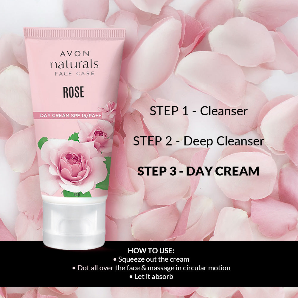 Avon Naturals Rose Day Cream