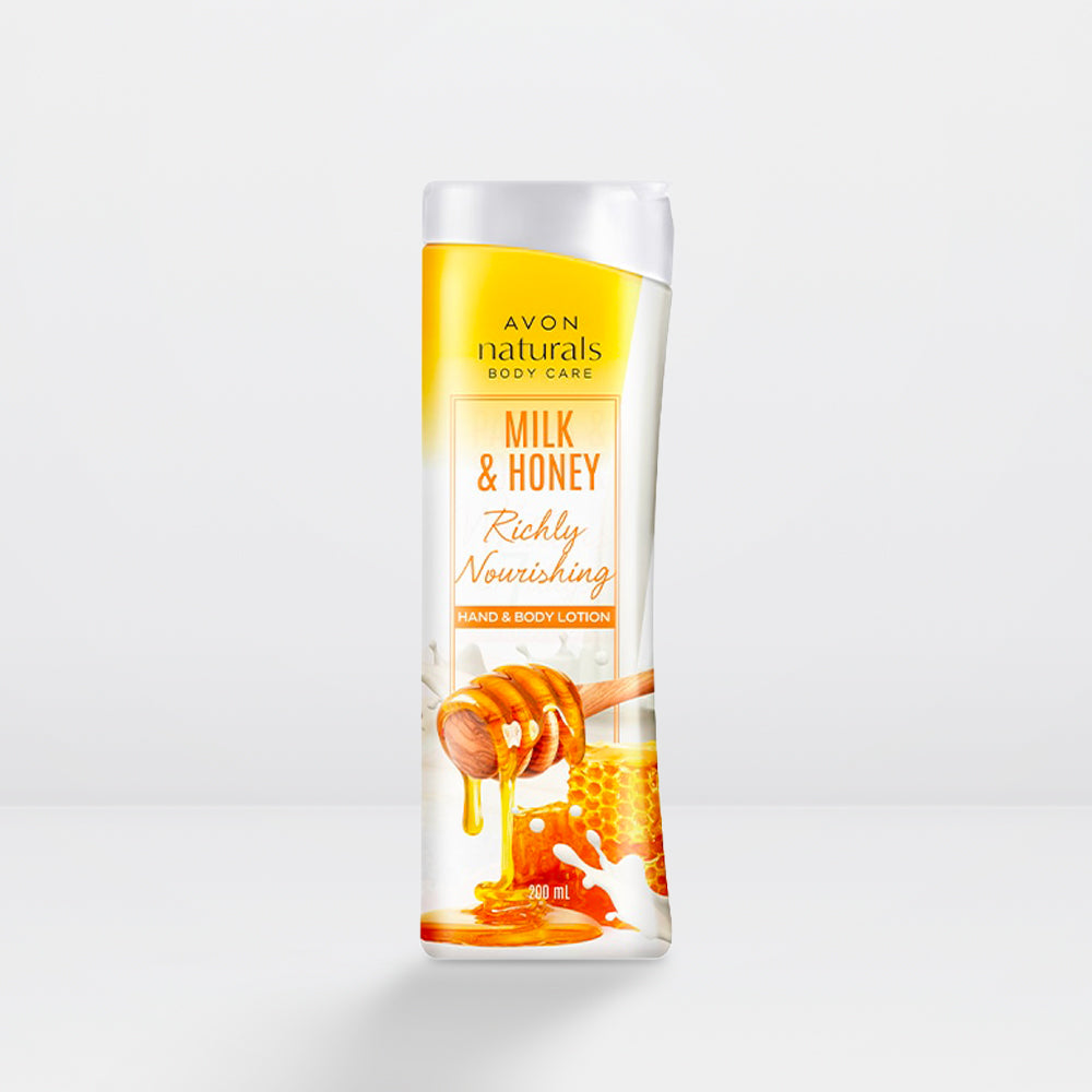 Avon Naturals Milk & Honey Hand Body Lotion