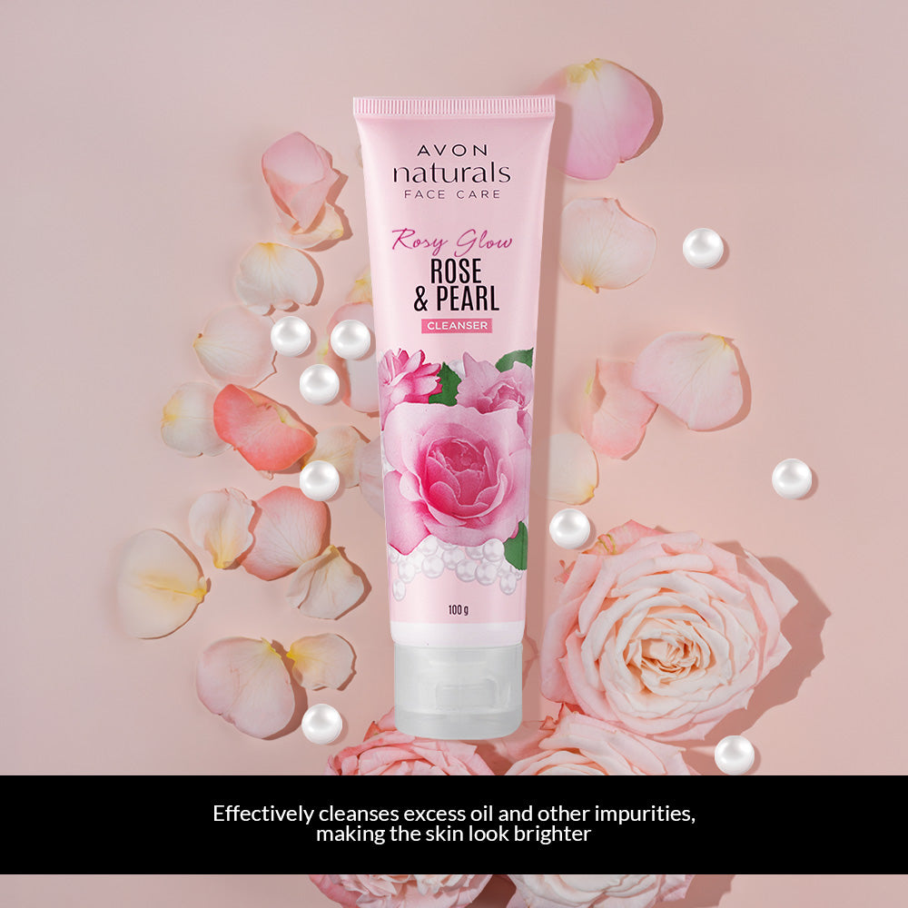 Avon Naturals Rose & Pearl Cleanser