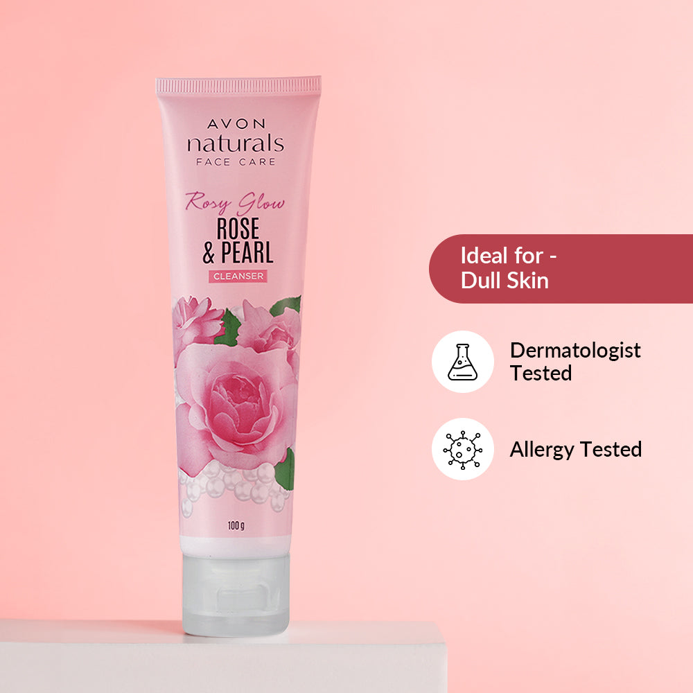 Avon Naturals Rose & Pearl Cleanser