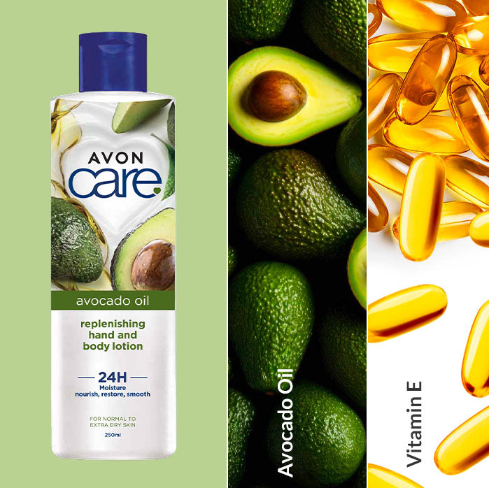 Avon Care Replenishing Avocado Hand and Body Lotion 250ml