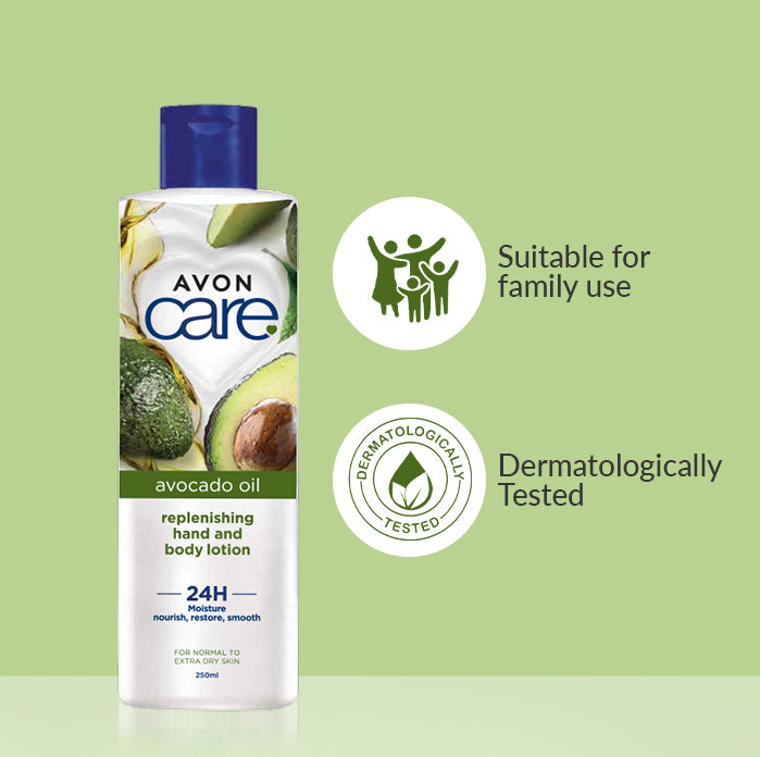 Avon Care Replenishing Avocado Hand and Body Lotion 250ml