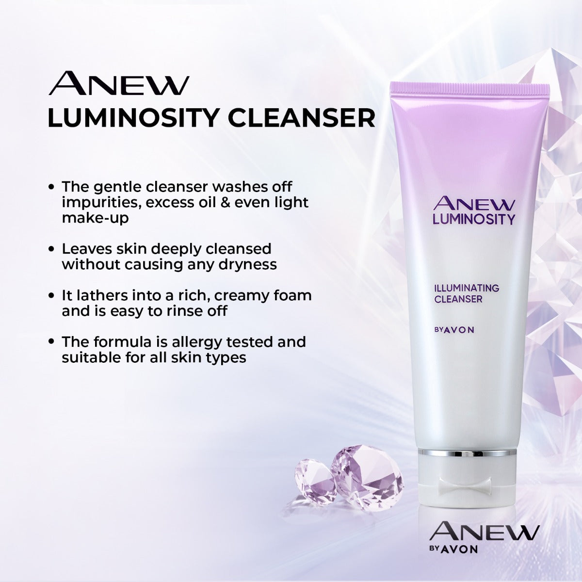 Anew Luminosity Cleanser