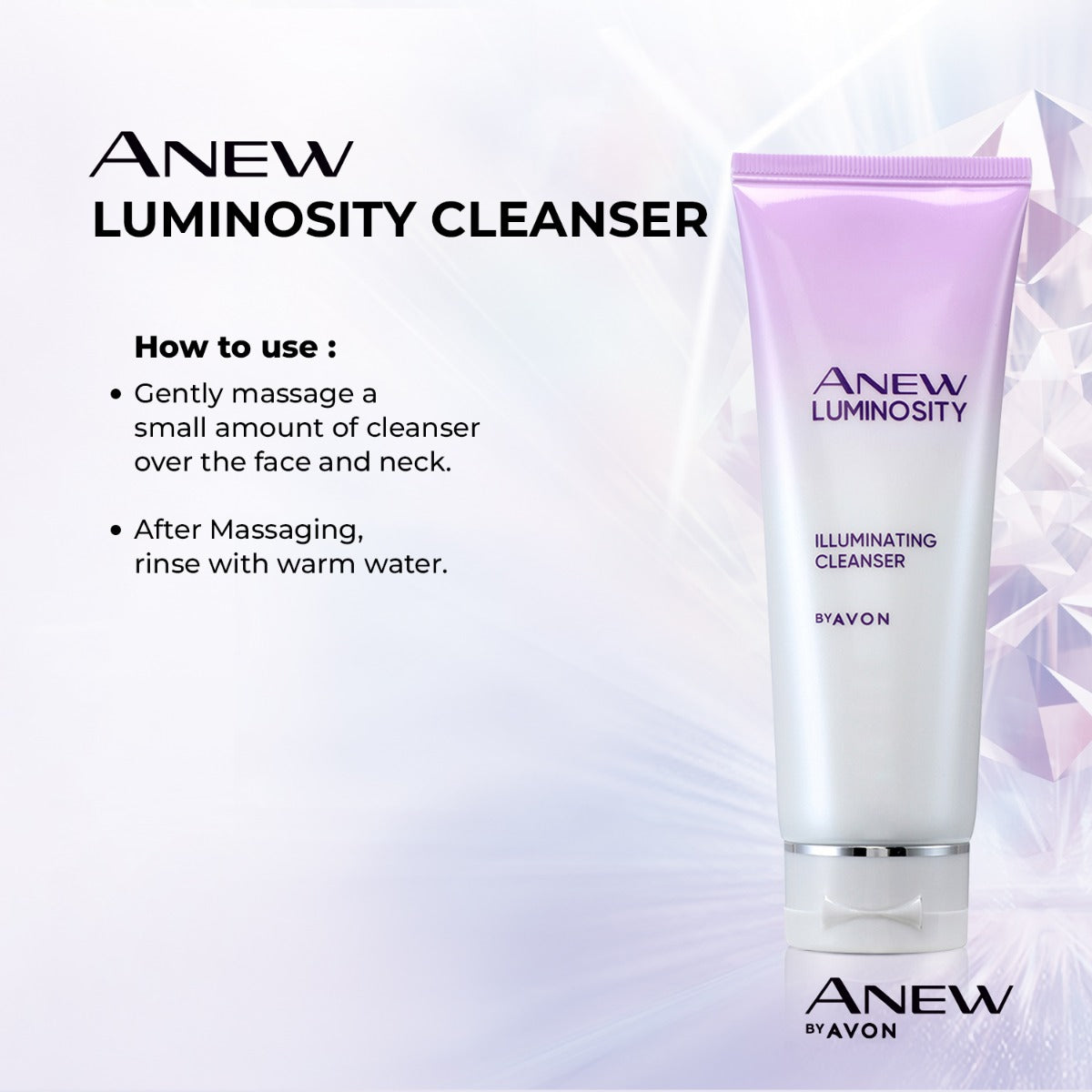 Anew Luminosity Cleanser