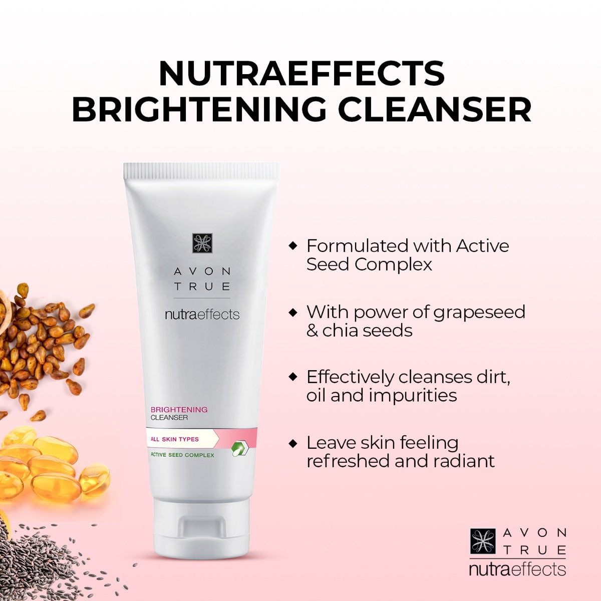 Avon True Nutraeffects Brightening Cleanser