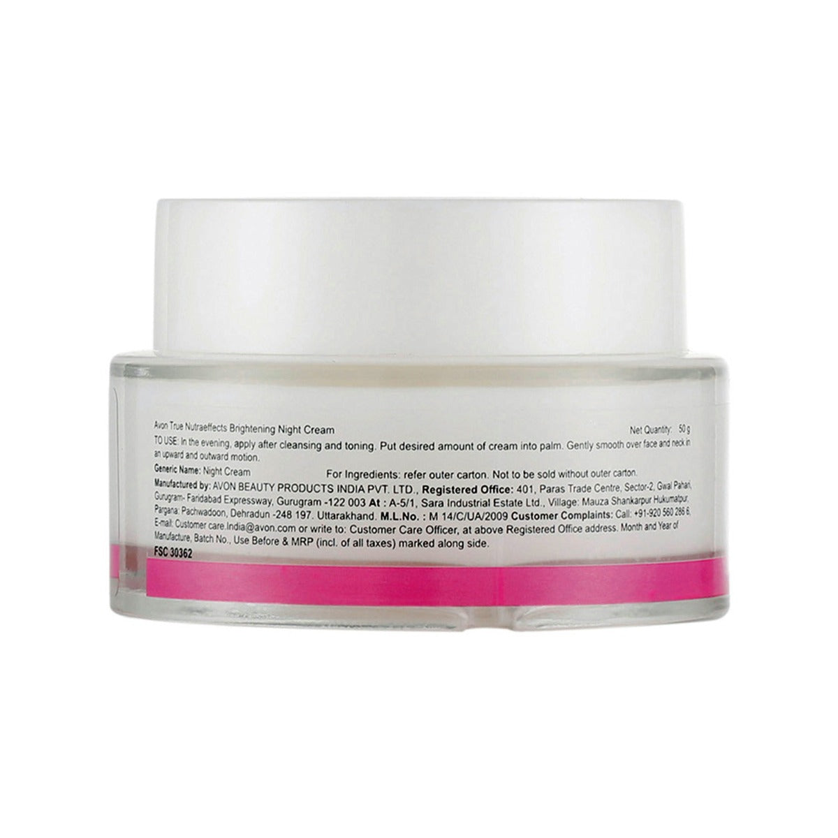 Avon True Nutraeffects Brightening Night Cream