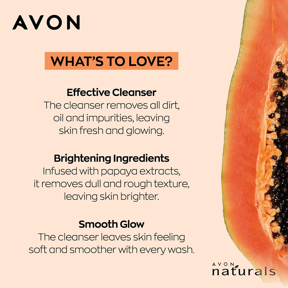 Avon Naturals Papaya Cleanser