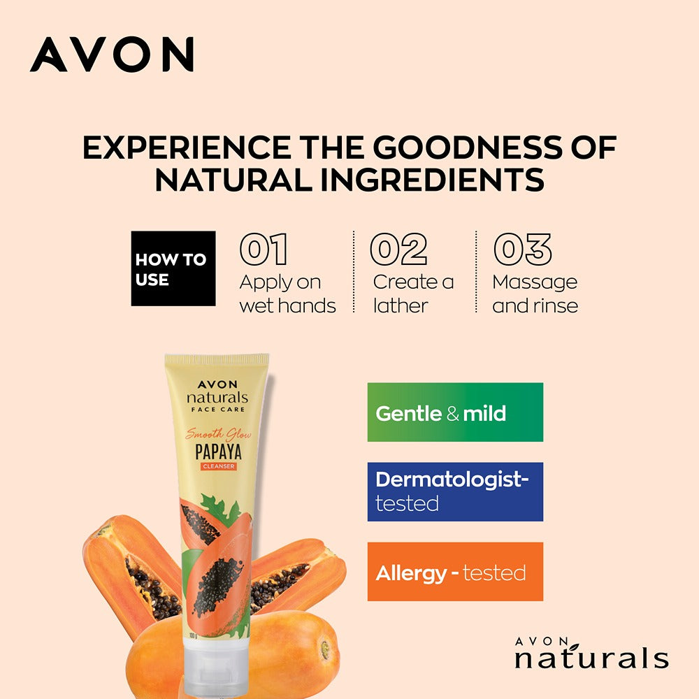 Avon Naturals Papaya Cleanser