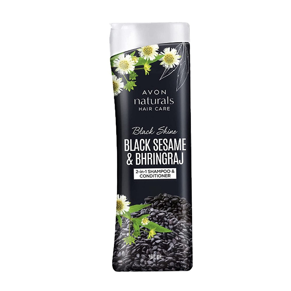 Avon Naturals Black Shine 2-in-1 Shampoo & Conditioner