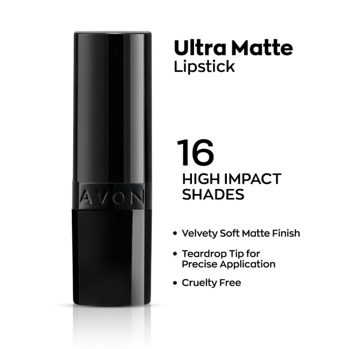 Avon Ultra Perfectly Matte Lipstick - Wistful wine