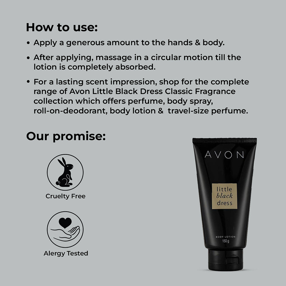 Avon Little Black Dress Body Lotion