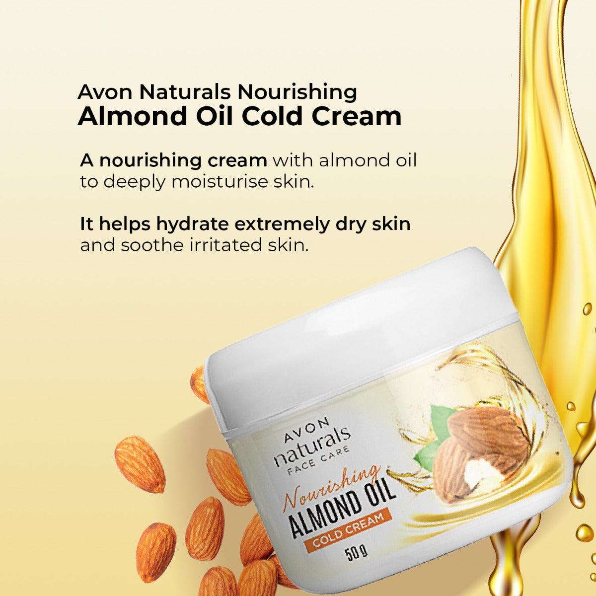 Avon Naturals Nourishing Almond Oil Cold Cream