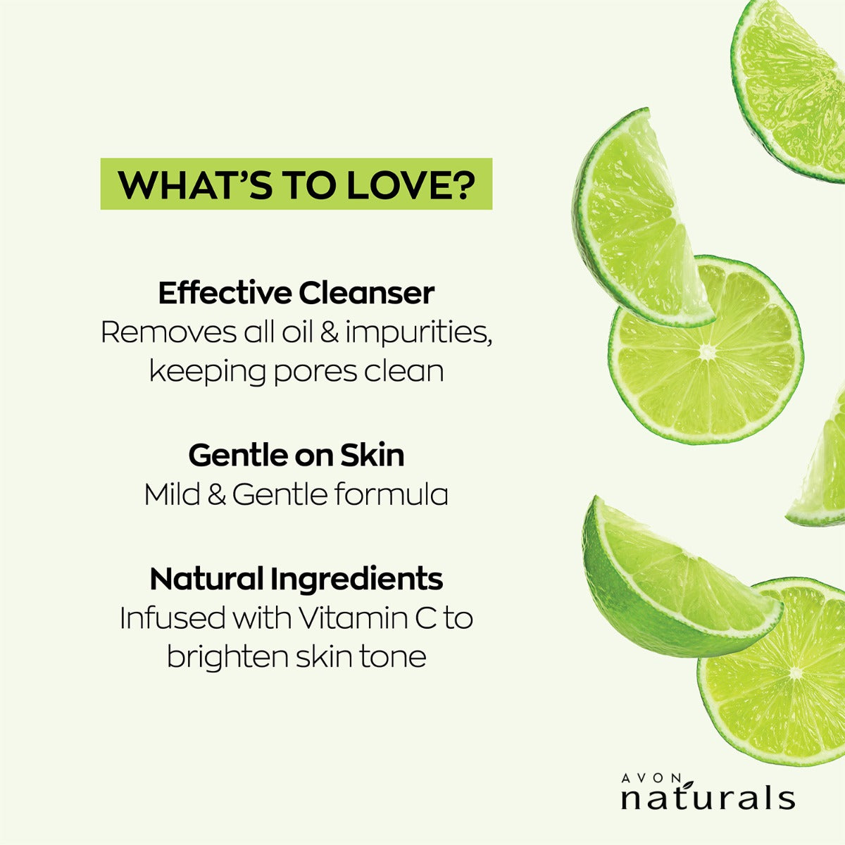 Avon Naturals Lime Cleanser