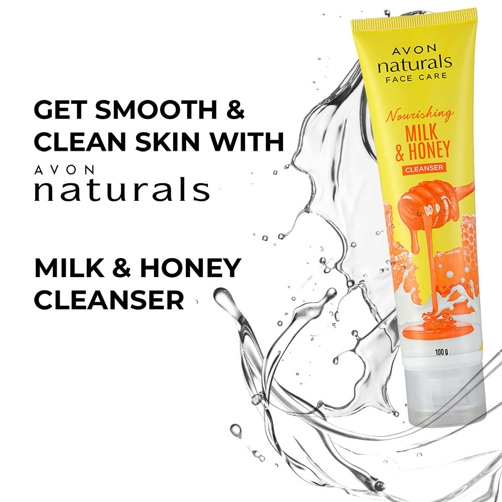 Avon Naturals Milk Honey Cleanser