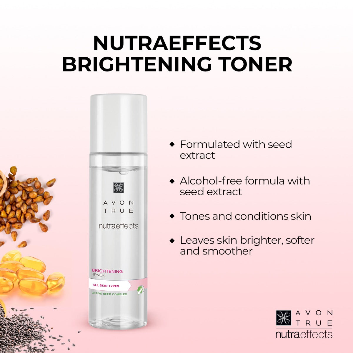 Avon True Nutraeffects Brightening Toner